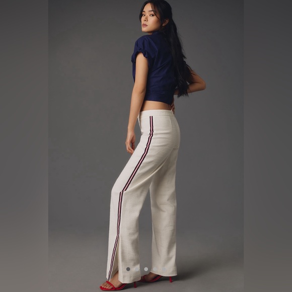 Anthropologie Pants - NWT Anthropologie Maeve Tweed Track Pants